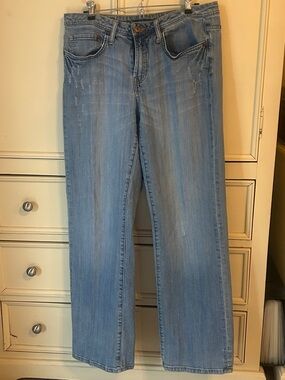 Seven7 Light Blue wide-Leg Women’s Jeans